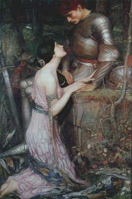 Lamia painting by Waterhouse